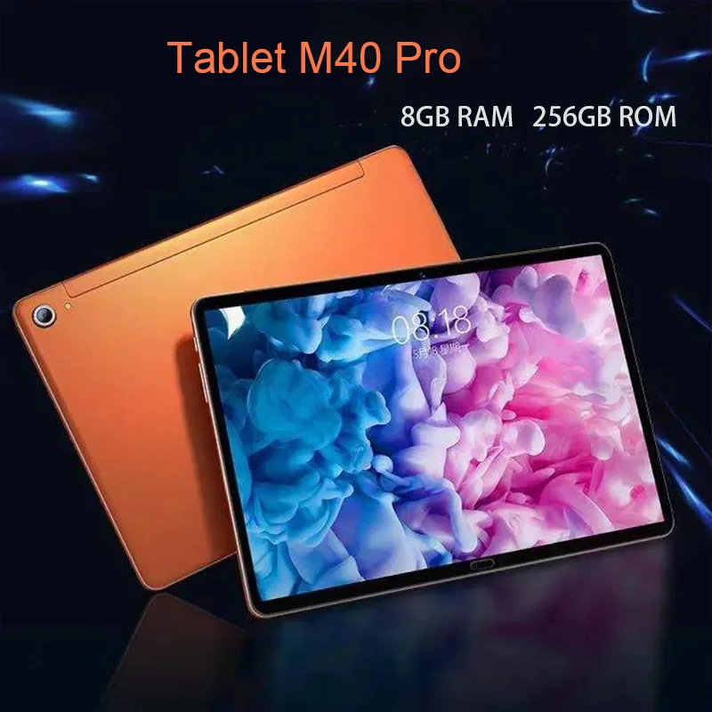 M40 Pro Tablets 10 Inch Android Tablet PC 8GB RAM 256GB ROM Tablete Android Deca Core Game Tablet GPS Dual Call Wifi 5G Tablete
M40 Pro Tablets 10 Inch Android Tablet PC 8GB RAM 256GB ROM Tablete Android Deca Core Game Tablet GPS Dual Call Wifi 5G Tablete