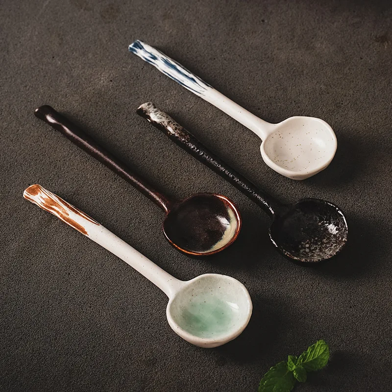Japanese Style Ceramic Spoon Tableware Multi-Function Scoop Porridge Soup Spoon For Home Restaurant Utensils Cutlery Dinnerware
Japanese Style Ceramic Spoon Tableware Multi-Function Scoop Porridge Soup Spoon For Home Restaurant Utensils Cutlery Dinnerware