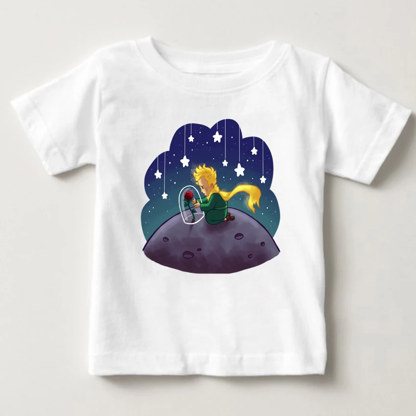 The Little Prince Unisex Children Print T shirts Summer Cotton Short Sleeve Top Girl Boys Clothing Kids Cartoon Blouse Tee
The Little Prince Unisex Children Print T shirts Summer Cotton Short Sleeve Top Girl Boys Clothing Kids Cartoon Blouse Tee