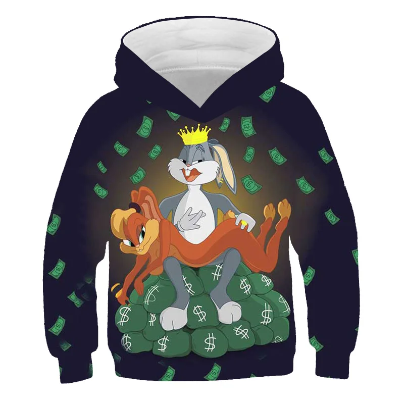 Kids Hoodie 3-12 Years Old Boys Girls Clothes New Long Sleeve Sweatshirt Cool Hip Hop Tops Child Gift 3D Printed Lovely Rabbit
Kids Hoodie 3-12 Years Old Boys Girls Clothes New Long Sleeve Sweatshirt Cool Hip Hop Tops Child Gift 3D Printed Lovely Rabbit