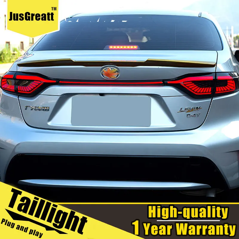 2pcs Car Styling for Toyota Corolla 2020 tail lights assembly All LED Rear Lamp+ dynamic turn signal +reverse light 
2pcs Car Styling for Toyota Corolla 2020 tail lights assembly All LED Rear Lamp+ dynamic turn signal +reverse light