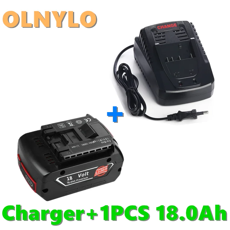Charger for Bosch Electric Drill, 18 V, 18000mAh, Li-ion Battery BAT609, BAT609G, BAT618, BAT618G, BAT614, 2607336236 charger
Charger for Bosch Electric Drill, 18 V, 18000mAh, Li-ion Battery BAT609, BAT609G, BAT618, BAT618G, BAT614, 2607336236 charger