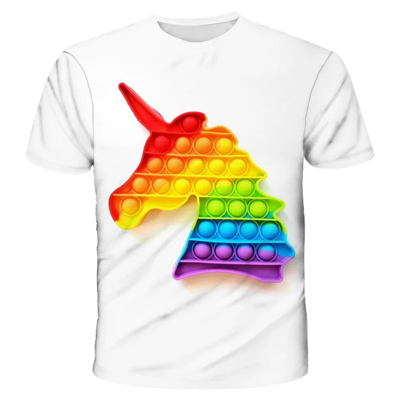 Animal Unicorn 3D Print Graphic T Shirts Color Boy Cartoon Children Clothing Shirt Rainbow Circle Kids Clothes Boys Girl T-shirt
Animal Unicorn 3D Print Graphic T Shirts Color Boy Cartoon Children Clothing Shirt Rainbow Circle Kids Clothes Boys Girl T-shirt