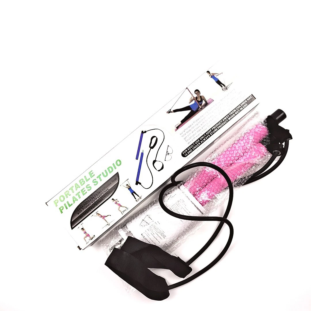 New Pilates Exercise Bar Kit with Resistance Band Body Building Puller Yoga Pull Rope Fitness Sport Pilates Bar Kit Gym Stick
New Pilates Exercise Bar Kit with Resistance Band Body Building Puller Yoga Pull Rope Fitness Sport Pilates Bar Kit Gym Stick