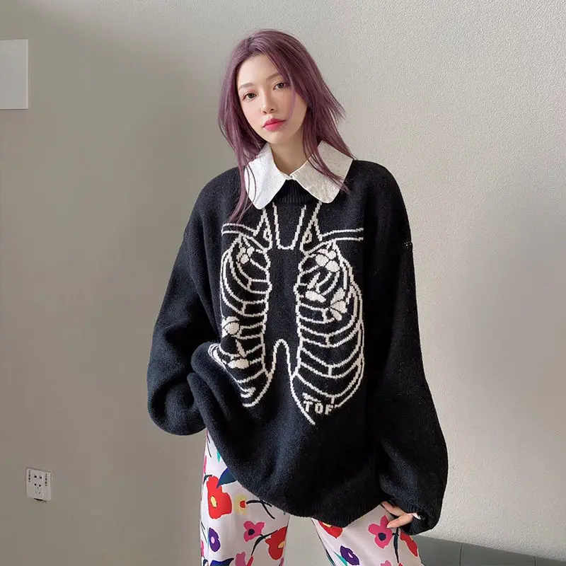 Vintage Knitted Sweater Y2K Zip Up Oversized Sweatshirts 2021 Goth Hoodies Women Grunge Hooded Jacket Streetwear Retro Clothe
Vintage Knitted Sweater Y2K Zip Up Oversized Sweatshirts 2021 Goth Hoodies Women Grunge Hooded Jacket Streetwear Retro Clothe