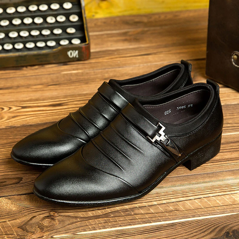 NOSSICA 2021 Spring Men Dress Business Wedding Shoes For Male Pointed Toe Flats PU Leather Black Classic Oxfords Formal Sporwear
NOSSICA 2021 Spring Men Dress Business Wedding Shoes For Male Pointed Toe Flats PU Leather Black Classic Oxfords Formal Sporwear
