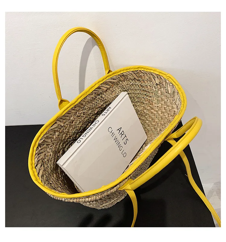 Summer and Fall New High Capacity Weave Straw Rattan Crossbody Shoulder Bags for Beautiful Women Beach Handbags and Purses
Summer and Fall New High Capacity Weave Straw Rattan Crossbody Shoulder Bags for Beautiful Women Beach Handbags and Purses