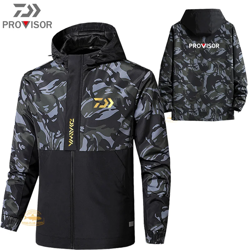 Куртка рыболовная Мужская, водонепроницаемая, дышащая 
Куртка рыболовная Мужская, водонепроницаемая, дышащая