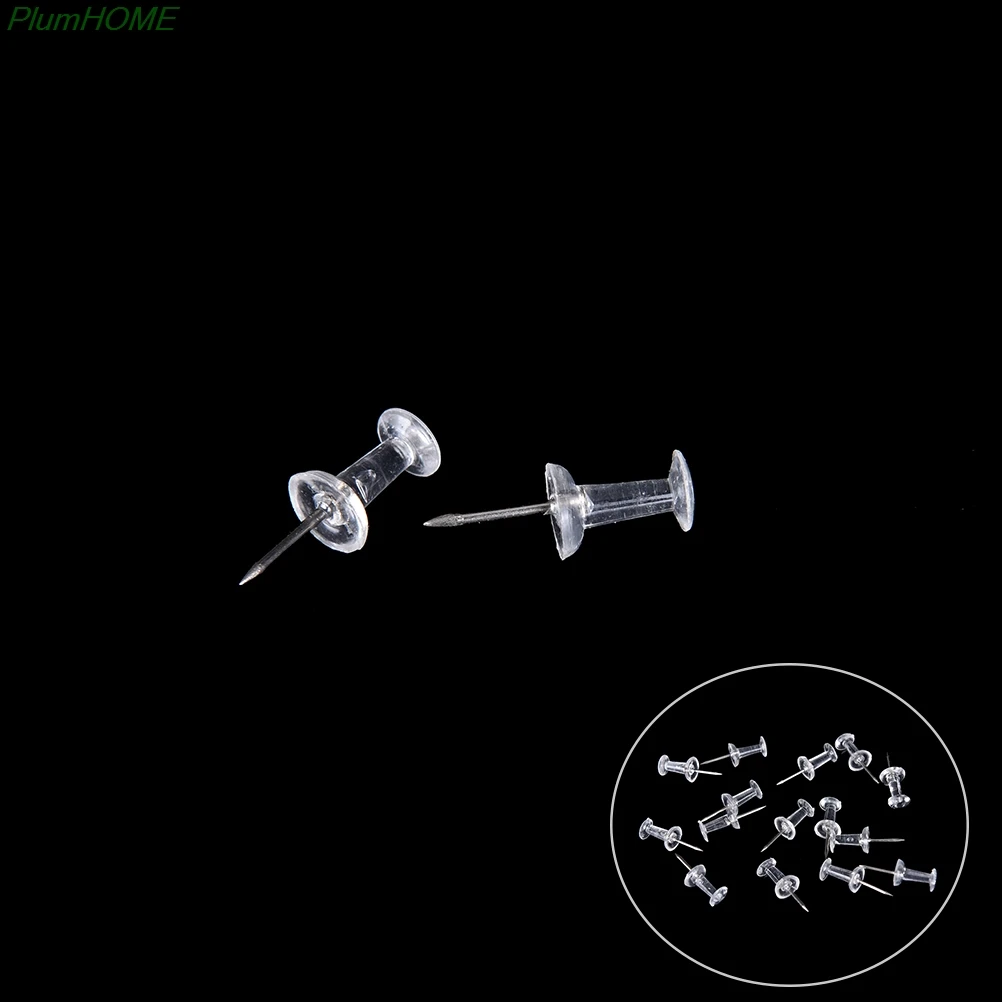 40pcs Clear Transparent Plastic Tacks Making Thumb Push Pins Assorted Tacks Cork Board Office School Stationery Supplies SD&HI
40pcs Clear Transparent Plastic Tacks Making Thumb Push Pins Assorted Tacks Cork Board Office School Stationery Supplies SD&HI