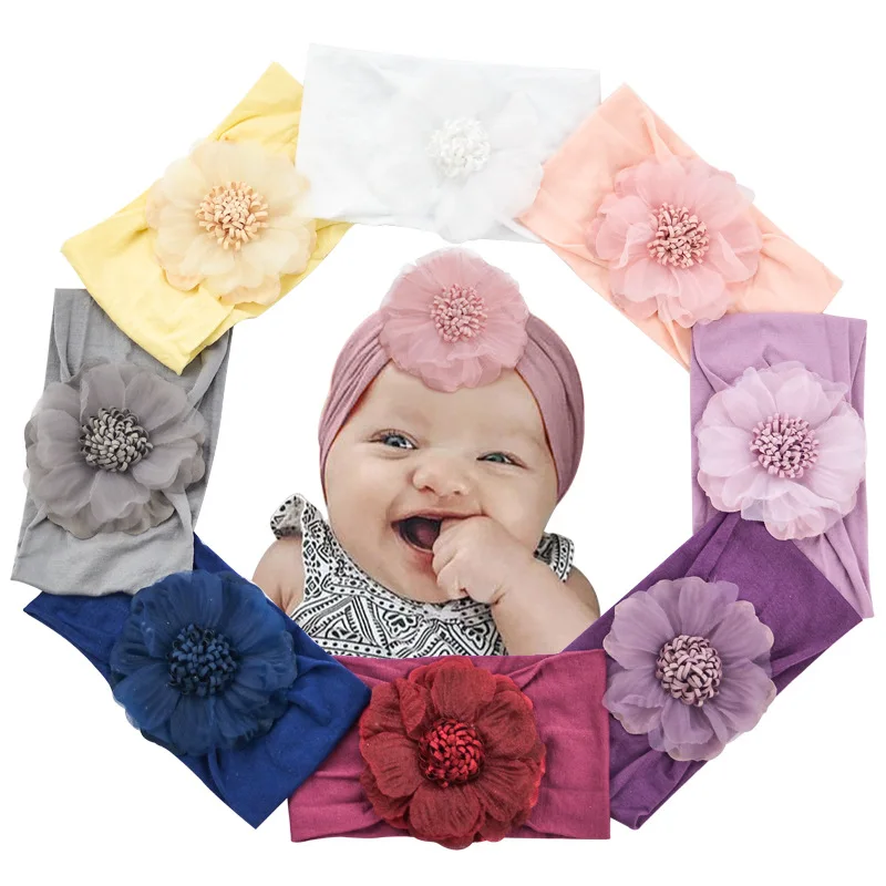 2020 European and American new super soft nylon headdress 8-color flower baby hair ornament lovely princess hair band
2020 European and American new super soft nylon headdress 8-color flower baby hair ornament lovely princess hair band