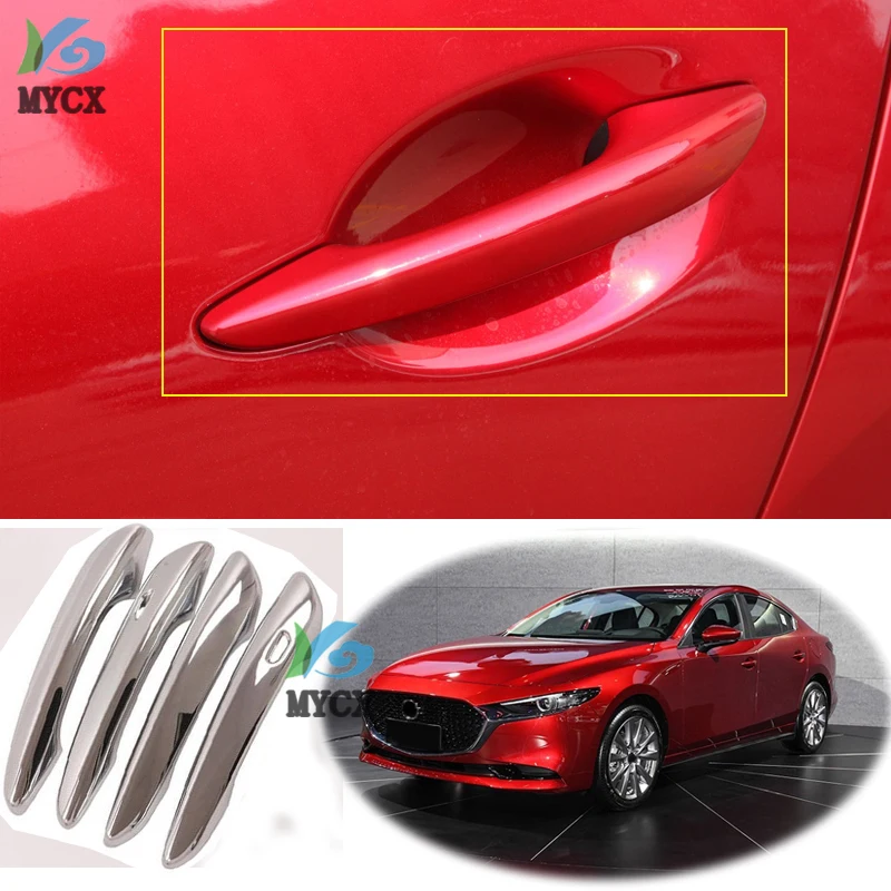Набор аксессуаров, для MAZDA 3 AXELA 2020, АБС-пластик, хромированная накладка на боковую дверную ручку, 4 шт.
Набор аксессуаров, для MAZDA 3 AXELA 2020, АБС-пластик, хромированная накладка на боковую дверную ручку, 4 шт.