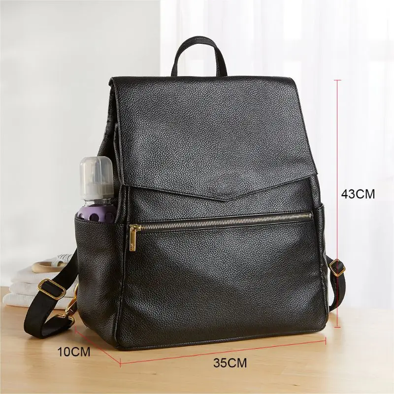 Women Leather Backpack Diaper Bag Purse Mummy Nursing Rucksack School Shoulder Bags
Women Leather Backpack Diaper Bag Purse Mummy Nursing Rucksack School Shoulder Bags