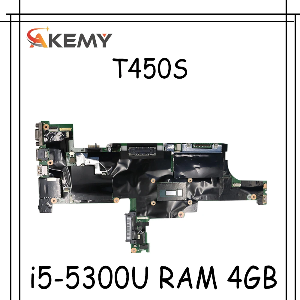 Материнская плата для ноутбука Lenovo Thinkpad T450S AIMT1 NM-A301 i5 5300U CPU RAM 4 Гб 100% протестированная работа FUR 00HT748
Материнская плата для ноутбука Lenovo Thinkpad T450S AIMT1 NM-A301 i5 5300U CPU RAM 4 Гб 100% протестированная работа FUR 00HT748