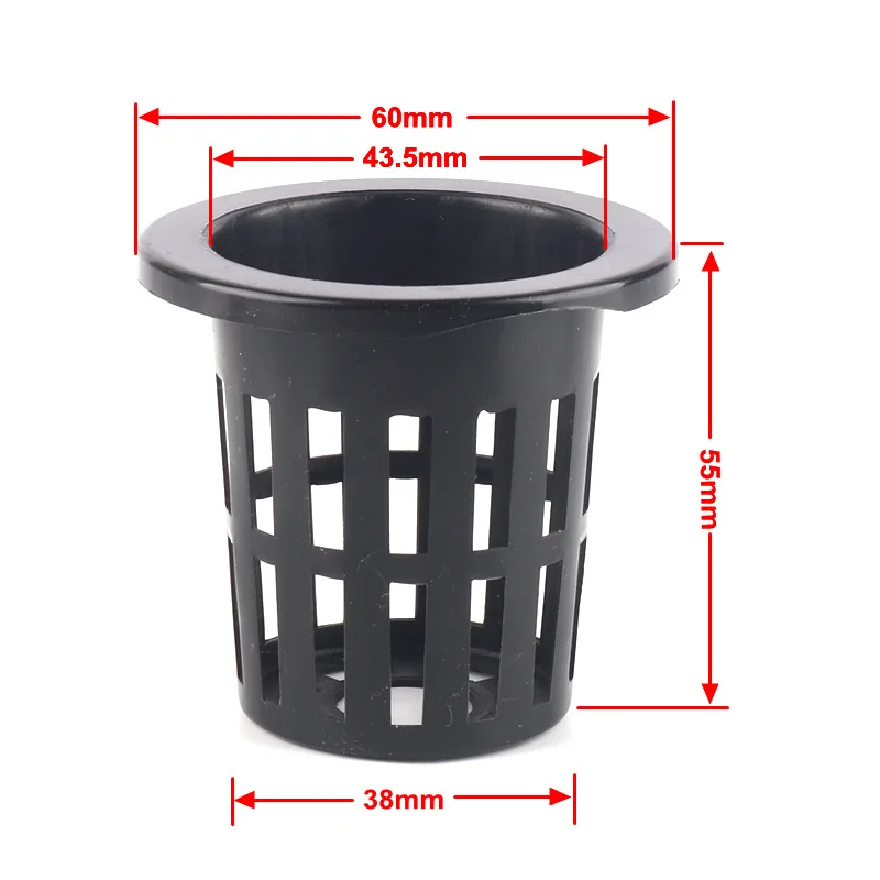 100pcs 43mm Hydroponic Basket Garden Vegetable Soilless Grow Net Pot Multi-Size Aeroponics Plastic Planting Mesh Pots
100pcs 43mm Hydroponic Basket Garden Vegetable Soilless Grow Net Pot Multi-Size Aeroponics Plastic Planting Mesh Pots