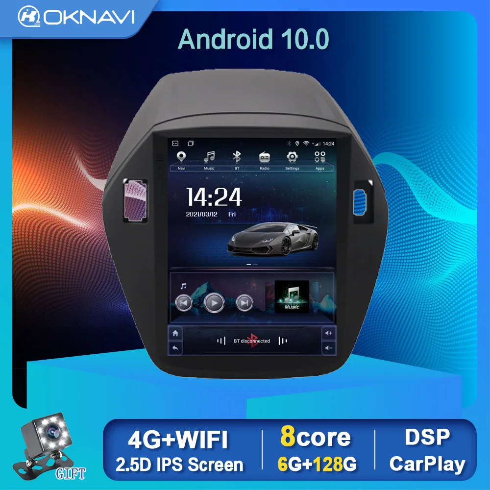 EKIY Car Radio Video Player For Hyundai IX35 2010-2015 Tesla Style Multimedia Navigation Android 10.0 Smart Radio Carplay 9.7"
EKIY Car Radio Video Player For Hyundai IX35 2010-2015 Tesla Style Multimedia Navigation Android 10.0 Smart Radio Carplay 9.7"