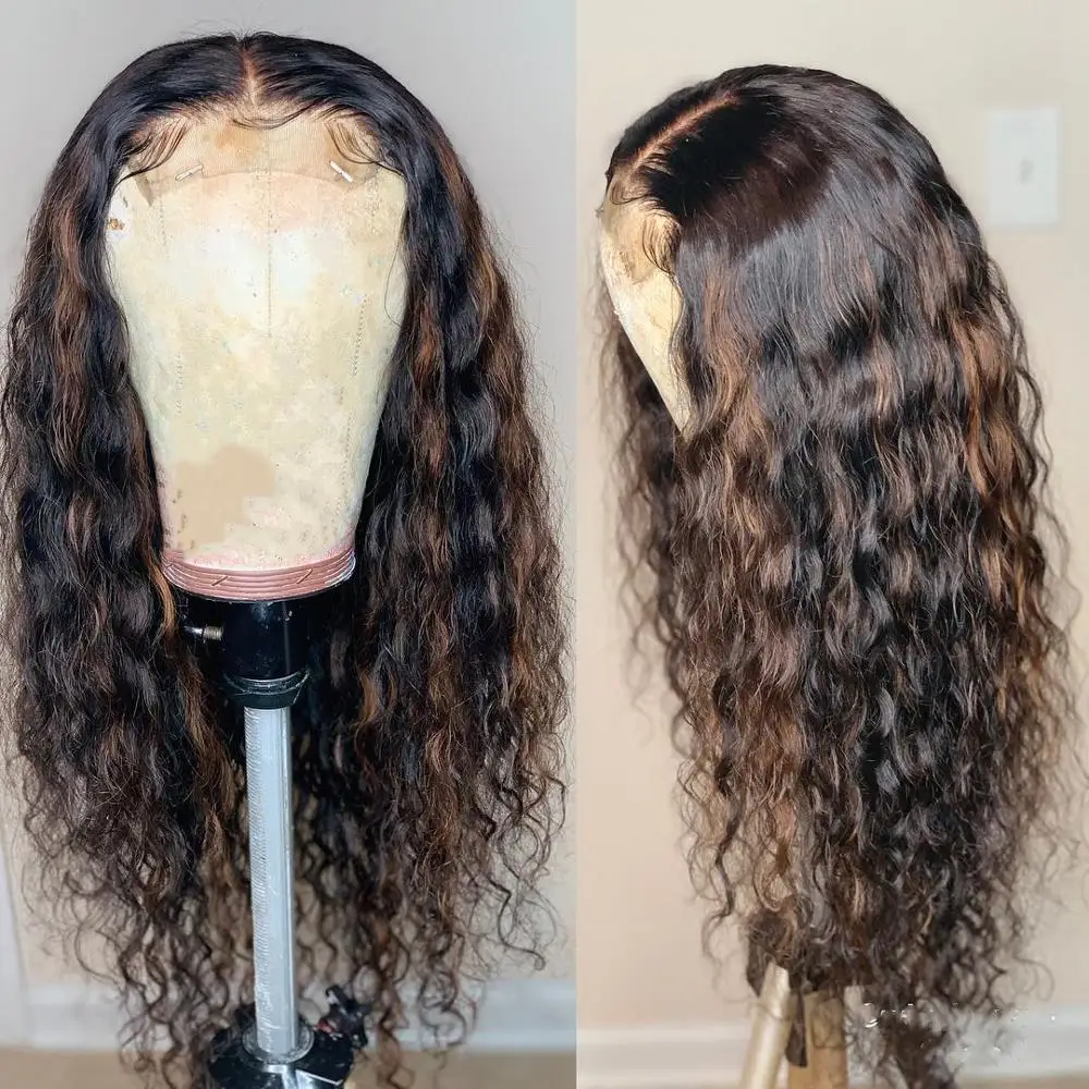 Ombre Highlights Color Curly Lace Front Wig Glueless Human Hair Wigs for Women Brazilian Remy Hair 13x4/13x6 Frontal Hair QEarl
Ombre Highlights Color Curly Lace Front Wig Glueless Human Hair Wigs for Women Brazilian Remy Hair 13x4/13x6 Frontal Hair QEarl