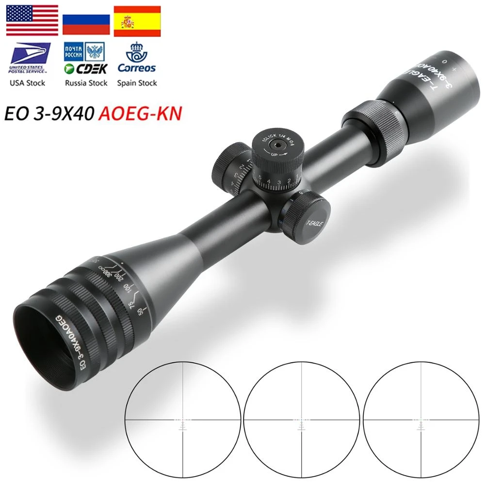 Tactical EO 3-9X40 KN Tactical Optic Sight Green Red Blue Riflescope Hunting Rifle Scope Sniper Airsoft Air Guns Red Dot Mounts
Tactical EO 3-9X40 KN Tactical Optic Sight Green Red Blue Riflescope Hunting Rifle Scope Sniper Airsoft Air Guns Red Dot Mounts