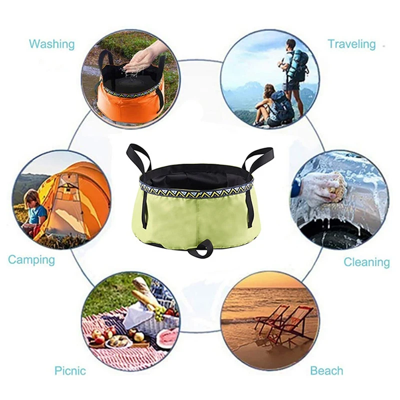 12L Outdoor Water Bags Portable Rafting Camping Bucket Water Storage Bag Storage Bag Waterproof Water Bag Fishing Folding Bucket
12L Outdoor Water Bags Portable Rafting Camping Bucket Water Storage Bag Storage Bag Waterproof Water Bag Fishing Folding Bucket