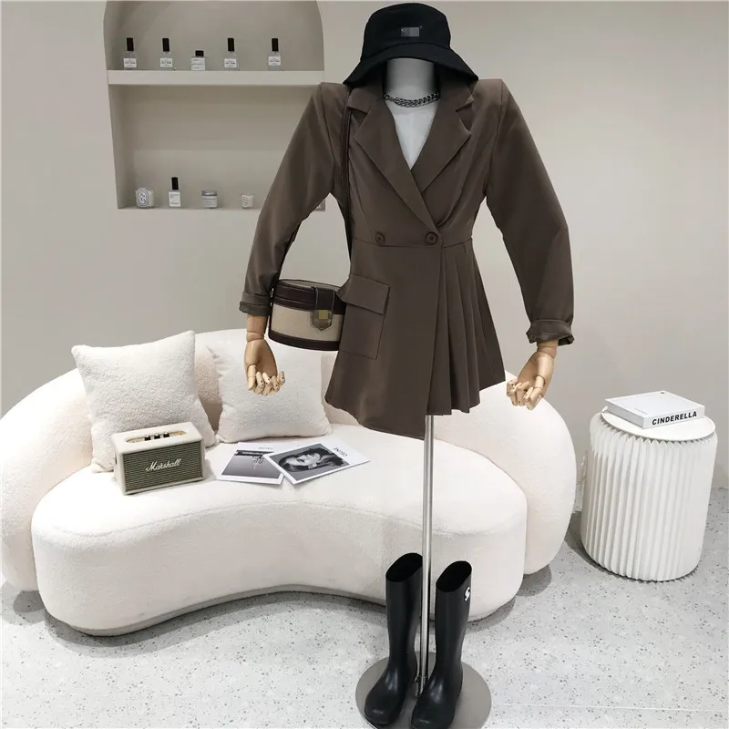 Women's Spring Summer 2021 Niche Design Fashion Design Sense Suit Dress Temperament Irregular Long Sleeve Dress
Women's Spring Summer 2021 Niche Design Fashion Design Sense Suit Dress Temperament Irregular Long Sleeve Dress