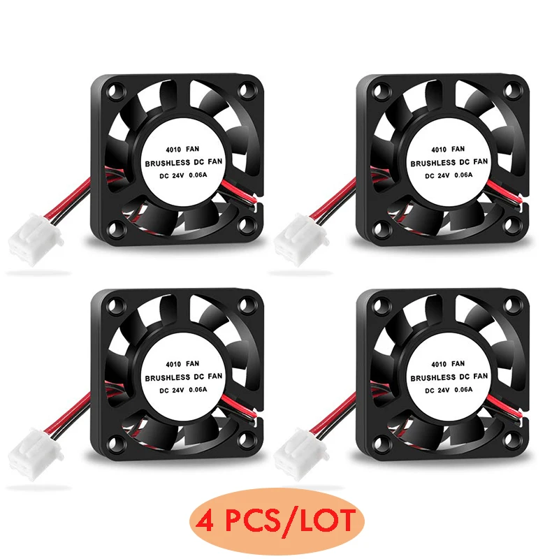 40x40x10mm DC 12V Brushless Cooling Fan with 2 Pin Terminal for Hotend Extruder Heatsinks Creality MK8 3D Printer Cooling Fan
40x40x10mm DC 12V Brushless Cooling Fan with 2 Pin Terminal for Hotend Extruder Heatsinks Creality MK8 3D Printer Cooling Fan