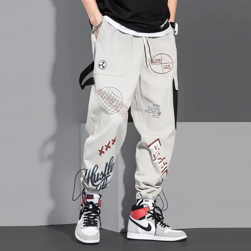 2021Spring and Autumn Men's Sweatpants Letters Graffiti Print Overalls Running Sports Loose Straight Casual Pants Men's Clothing
2021Spring and Autumn Men's Sweatpants Letters Graffiti Print Overalls Running Sports Loose Straight Casual Pants Men's Clothing