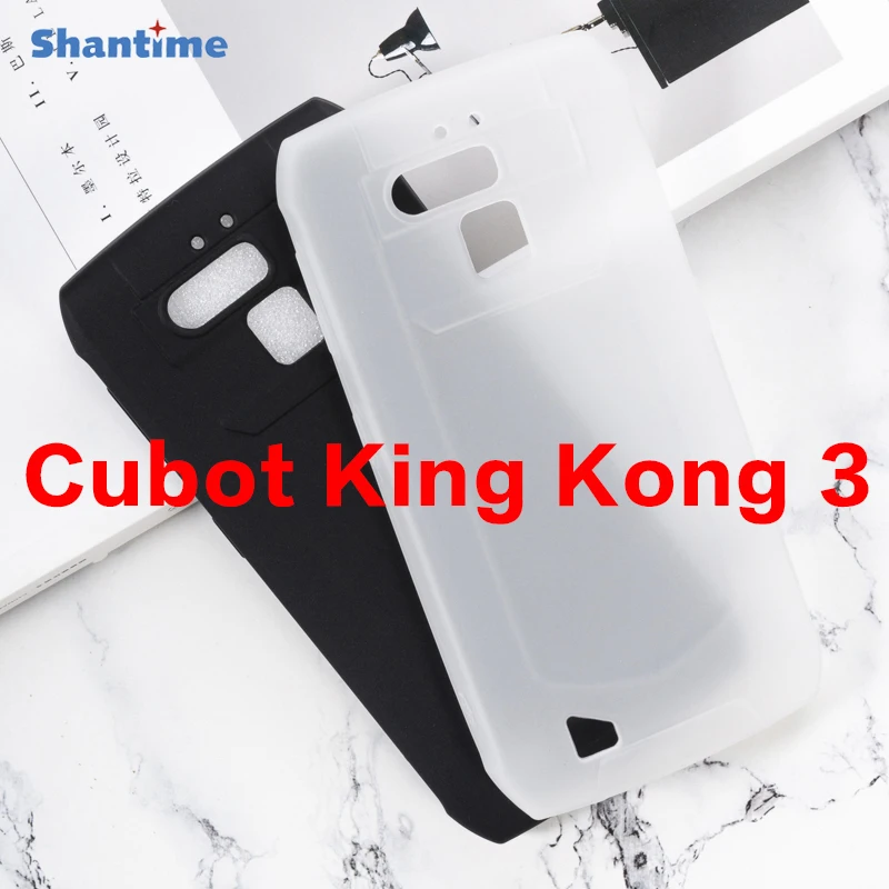 Силиконовый защитный чехол для телефона Cubot King Kong 3 мягкий из ТПУ 3|Бамперы| |