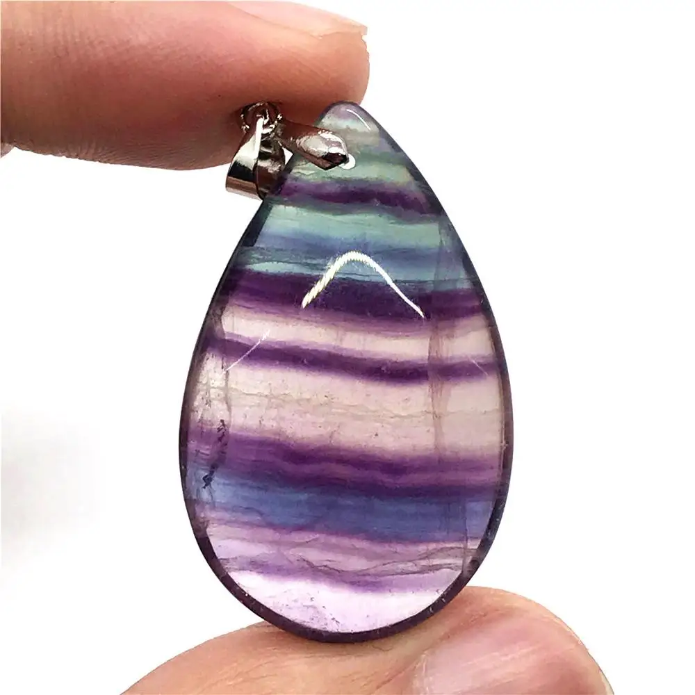 Top Natural Purple Fluorite Pendant For Woman Man Clear Crystal 35x21x9mm Water Drop Beads Rainbow Gemstone Fine Jewelry AAAAA
Top Natural Purple Fluorite Pendant For Woman Man Clear Crystal 35x21x9mm Water Drop Beads Rainbow Gemstone Fine Jewelry AAAAA