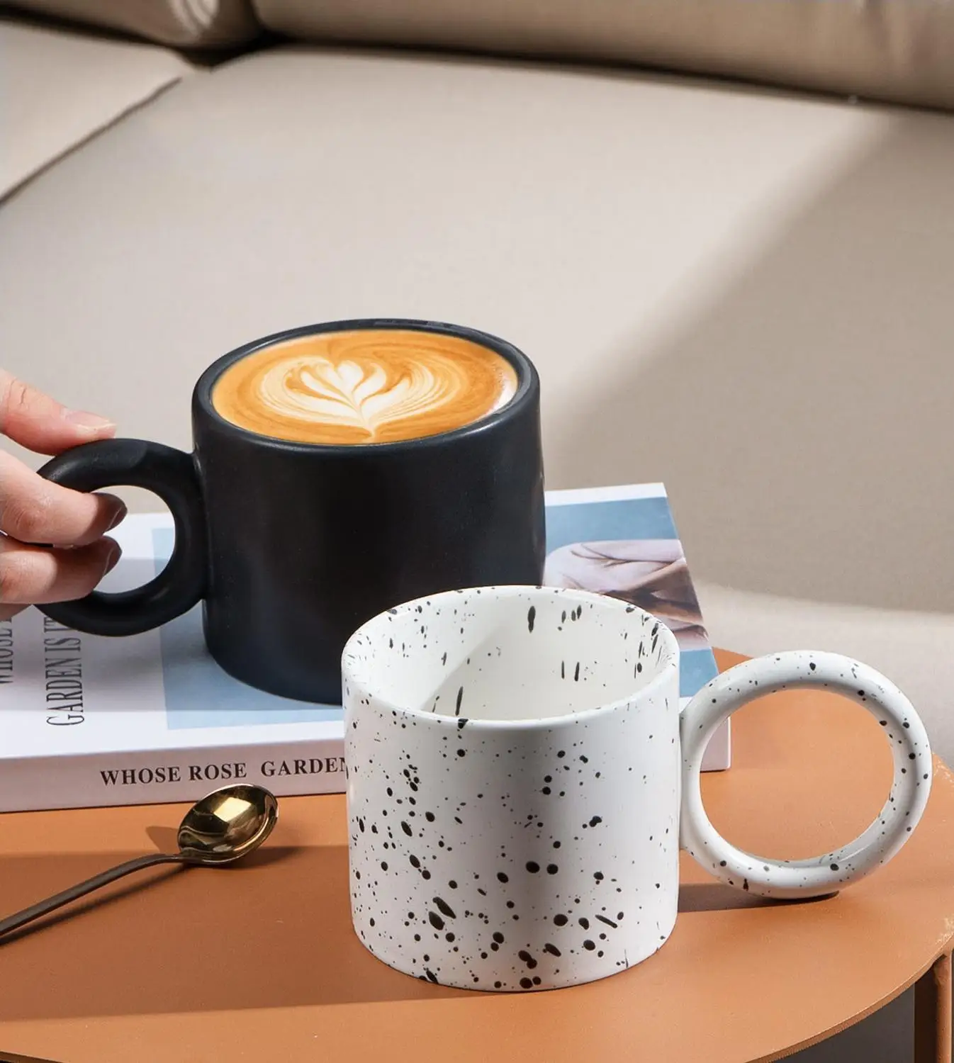 Nordic Big Ear Handle Ceramic Coffee Tea Mug Household Water Milk Cup Breakfast Large Capacity Microwave Use
Nordic Big Ear Handle Ceramic Coffee Tea Mug Household Water Milk Cup Breakfast Large Capacity Microwave Use