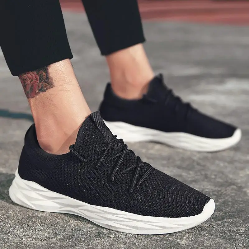Summer Breathable Men Casual Shoes Thin Flying Knit Deodorant Wear Light Soft Bottom Sports Shoes Mesh Student Fashion Shoes
Summer Breathable Men Casual Shoes Thin Flying Knit Deodorant Wear Light Soft Bottom Sports Shoes Mesh Student Fashion Shoes