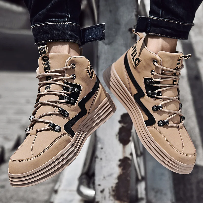 Boty Men's Boots Casual Shoes Men Coturno Zapatos Casuales Sapato Man Fashion Mens Slip On Leather Causal Breathable
Boty Men's Boots Casual Shoes Men Coturno Zapatos Casuales Sapato Man Fashion Mens Slip On Leather Causal Breathable