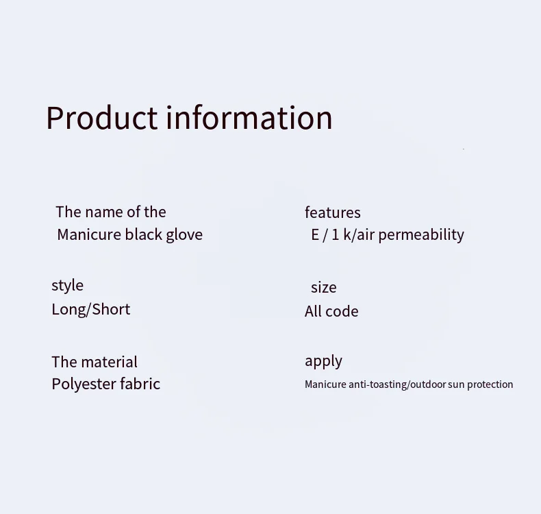 a pair Nail Ice silk uv LED lamp Dryer light radiation protection art tool Sunscreen black gloves supplies for professionals
a pair Nail Ice silk uv LED lamp Dryer light radiation protection art tool Sunscreen black gloves supplies for professionals