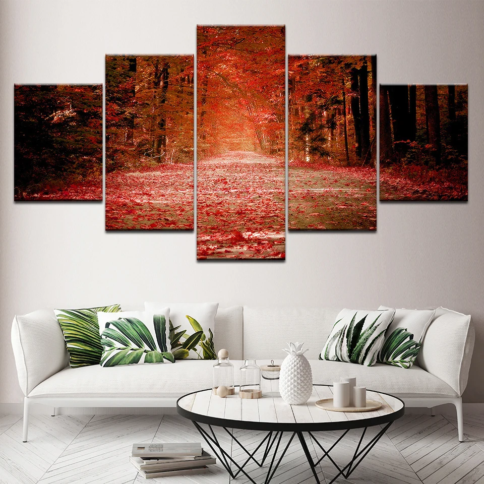Autumn leaves forest diamond painting 5 pcs cross stitch,Full square Diamond mosaic for rhinestones red fallen landscape decor,
Autumn leaves forest diamond painting 5 pcs cross stitch,Full square Diamond mosaic for rhinestones red fallen landscape decor,