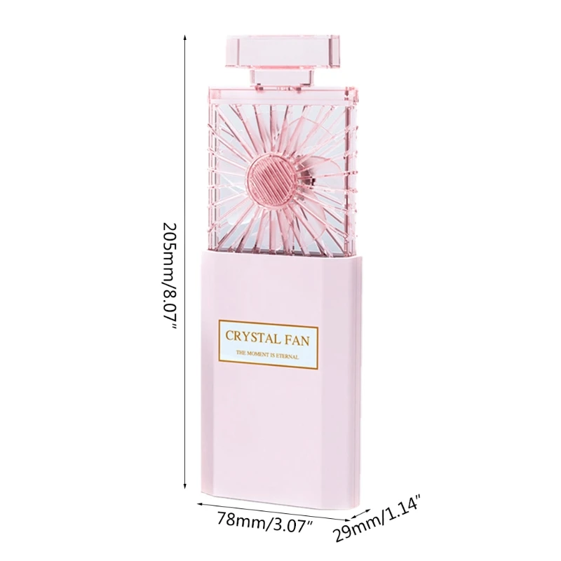 Mini Handheld Fan Rechargeable, Portable Retractable 3 Speeds with Fragrance, Personal Fans Small Handheld Battery Opera
Mini Handheld Fan Rechargeable, Portable Retractable 3 Speeds with Fragrance, Personal Fans Small Handheld Battery Opera