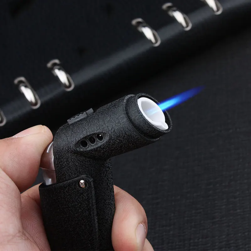 New Portable Spray Gun Metal Jet Torch Lighter Turbine Outdoor Lighter Free Fire Windproof Pipe Cigar Lighter 1300 C NO GAS
New Portable Spray Gun Metal Jet Torch Lighter Turbine Outdoor Lighter Free Fire Windproof Pipe Cigar Lighter 1300 C NO GAS