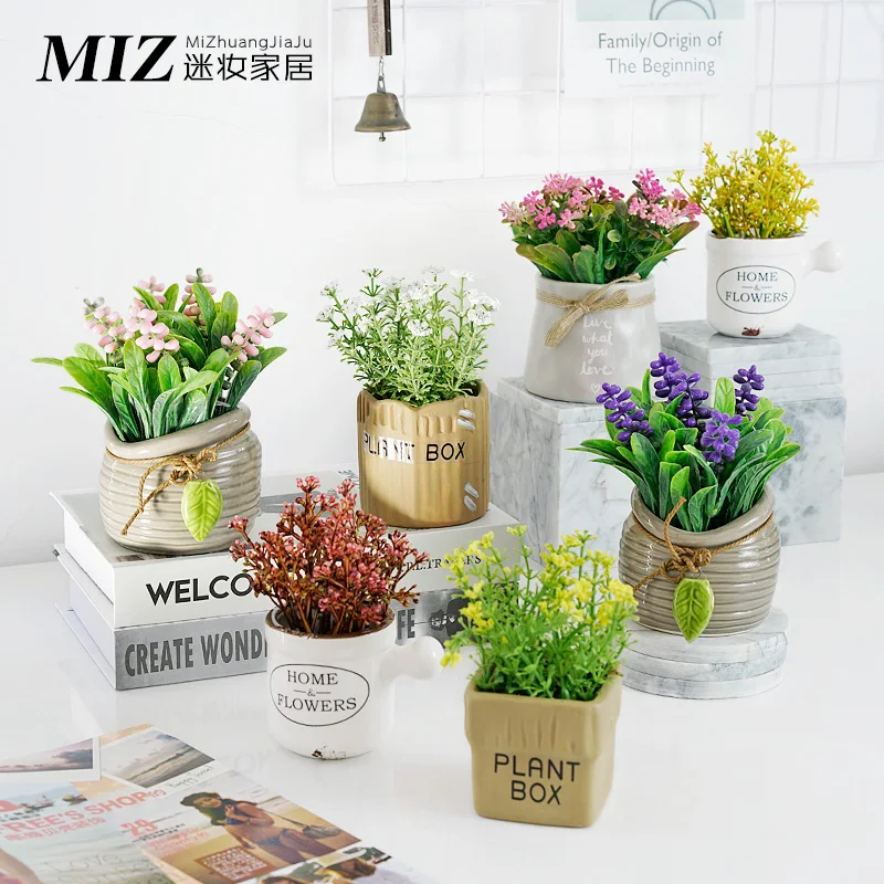 Small fresh simulation plant potted succulent artificial flower indoor bonsai green plant decoration living room home floral
Small fresh simulation plant potted succulent artificial flower indoor bonsai green plant decoration living room home floral
