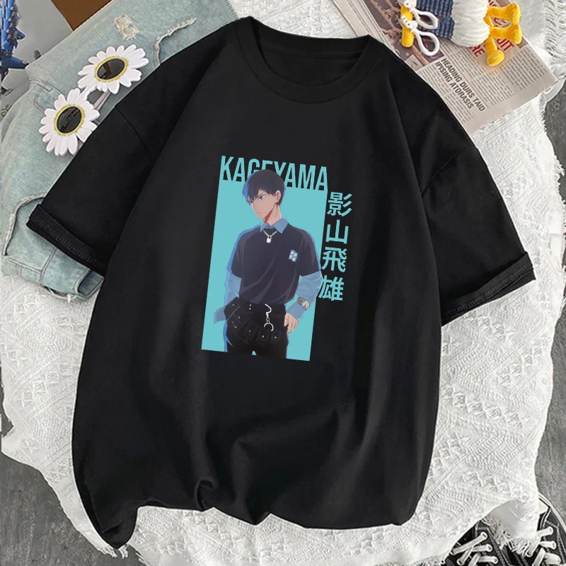 Haikyuu Kageyama Tobio Anime Man T shirt O Neck Casual Black Short Sleeve Top Tee Fashion Brand 2021 Crewneck Homme T shirts
Haikyuu Kageyama Tobio Anime Man T shirt O Neck Casual Black Short Sleeve Top Tee Fashion Brand 2021 Crewneck Homme T shirts