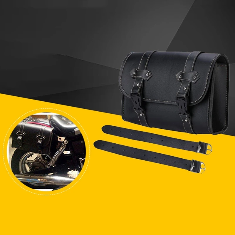 Universal Black Motorcycle Saddlebag Side PU Leather Saddlebag Luggage Bag Storage For Honda Suzuki Davidson Tool Pouch
Universal Black Motorcycle Saddlebag Side PU Leather Saddlebag Luggage Bag Storage For Honda Suzuki Davidson Tool Pouch