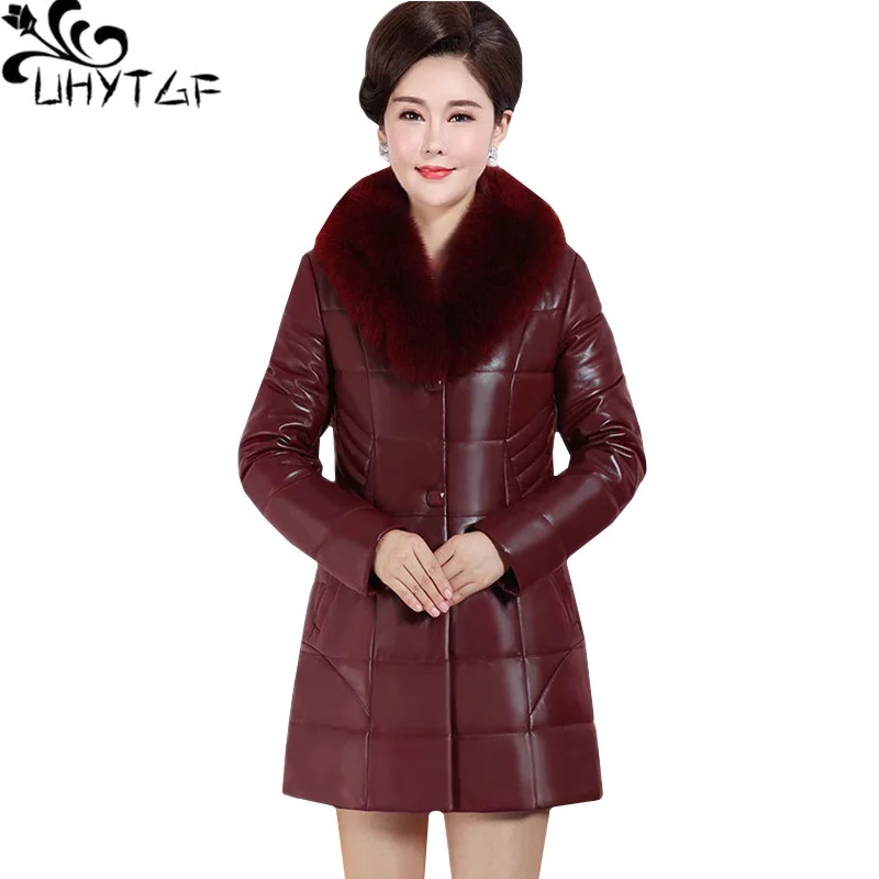 TNLNZHYN Winter leather jacket women Quality genuine leather Down jacket Female coat fox fur sheepskin 6XL plus size jacket 1312
TNLNZHYN Winter leather jacket women Quality genuine leather Down jacket Female coat fox fur sheepskin 6XL plus size jacket 1312