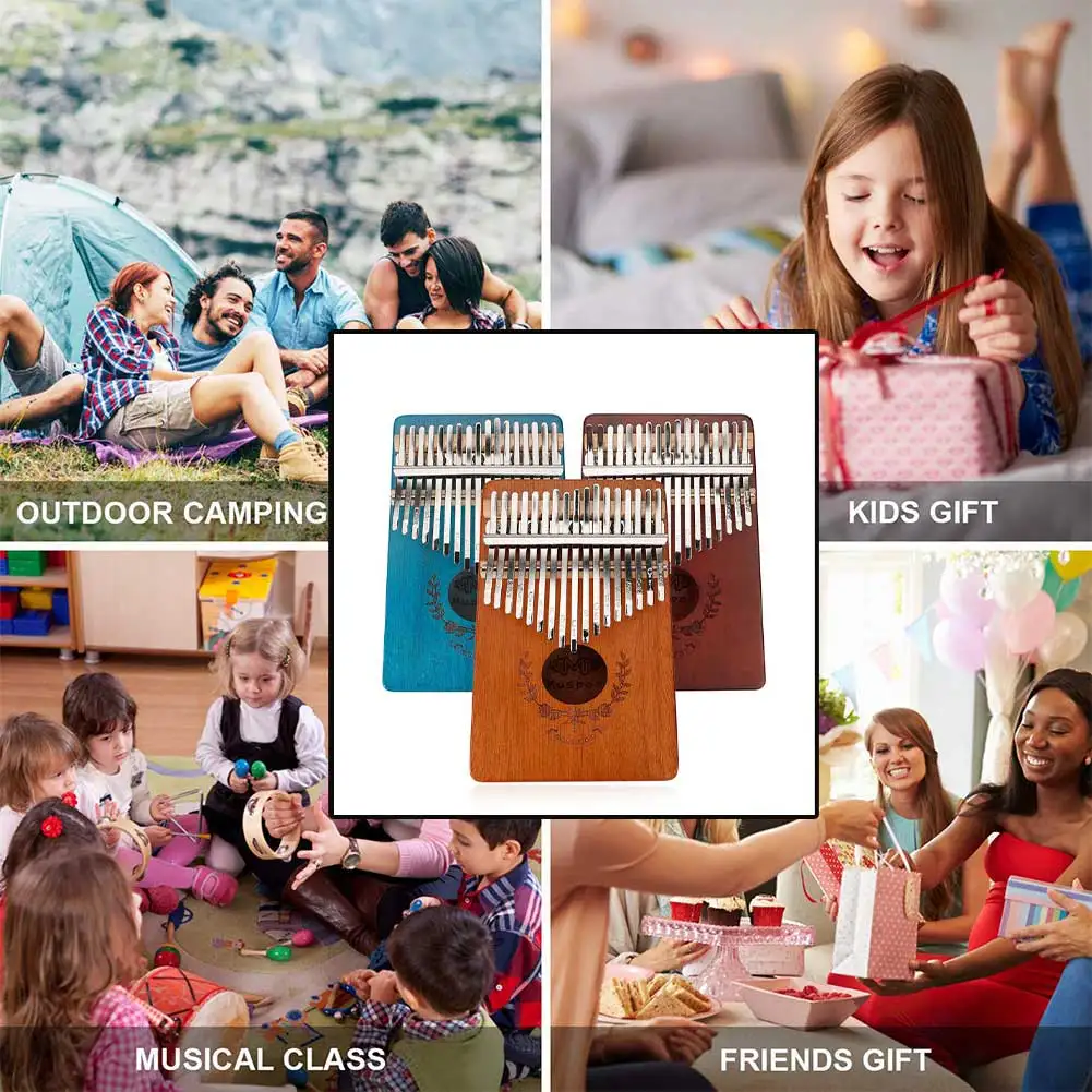 Keyboard With Tuning Mallet Kids Adults Mahogany Musical Instrument Kalimba Thumb Piano Finger 17 Keys Mini Portable
Keyboard With Tuning Mallet Kids Adults Mahogany Musical Instrument Kalimba Thumb Piano Finger 17 Keys Mini Portable