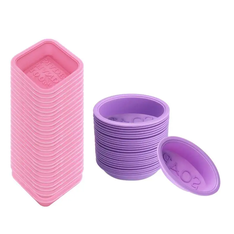 Silicone Mold For Making Soaps Chocolate Candle 3D Plain Soap Mold Ellipse Square DIY Handmade Soap Pink & Purple Wholesale
Silicone Mold For Making Soaps Chocolate Candle 3D Plain Soap Mold Ellipse Square DIY Handmade Soap Pink & Purple Wholesale