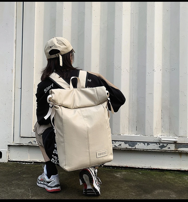 PB4203 2021 Large capacity Backpack Fashion trend Korean campus simple backpack high school student backpack
PB4203 2021 Large capacity Backpack Fashion trend Korean campus simple backpack high school student backpack