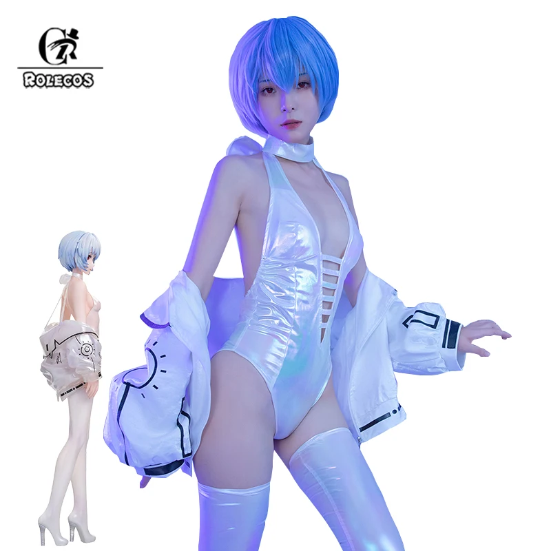 ROLECOS Ainme EVA косплей Ayanami Rei косплей костюм сексуальное Белое Женское платье с пальто для женщин костюм на Хэллоуин с носками
ROLECOS Ainme EVA косплей Ayanami Rei косплей костюм сексуальное Белое Женское платье с пальто для женщин костюм на Хэллоуин с носками