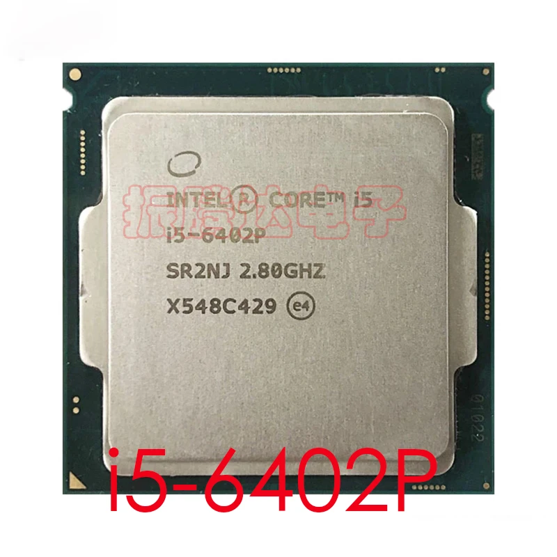 Intel Core i5 6402P CPU 2.8GHz L3-6MB 4 Core 4 Thread LGA 1151 i5-6402P CPU Processor
Intel Core i5 6402P CPU 2.8GHz L3-6MB 4 Core 4 Thread LGA 1151 i5-6402P CPU Processor