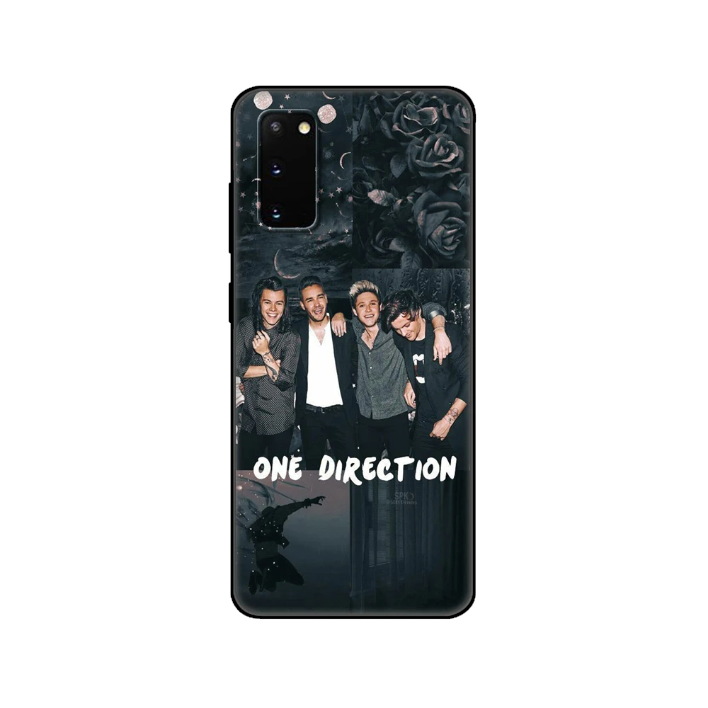 Черный чехол из ТПУ для Samsung galaxy S20 /S20 PLUS/S20 ultra/S20 + /S20FE задняя крышка One Direction Louis