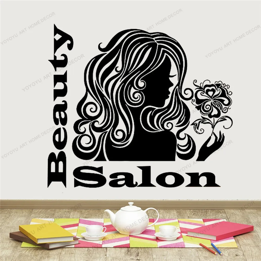 Vinyl Sticker Decals Beauty Salon Make Up Girl Woman Fashion Cosmetic Hairdressing Hair Decor stickers muraux salon yw118
Vinyl Sticker Decals Beauty Salon Make Up Girl Woman Fashion Cosmetic Hairdressing Hair Decor stickers muraux salon yw118