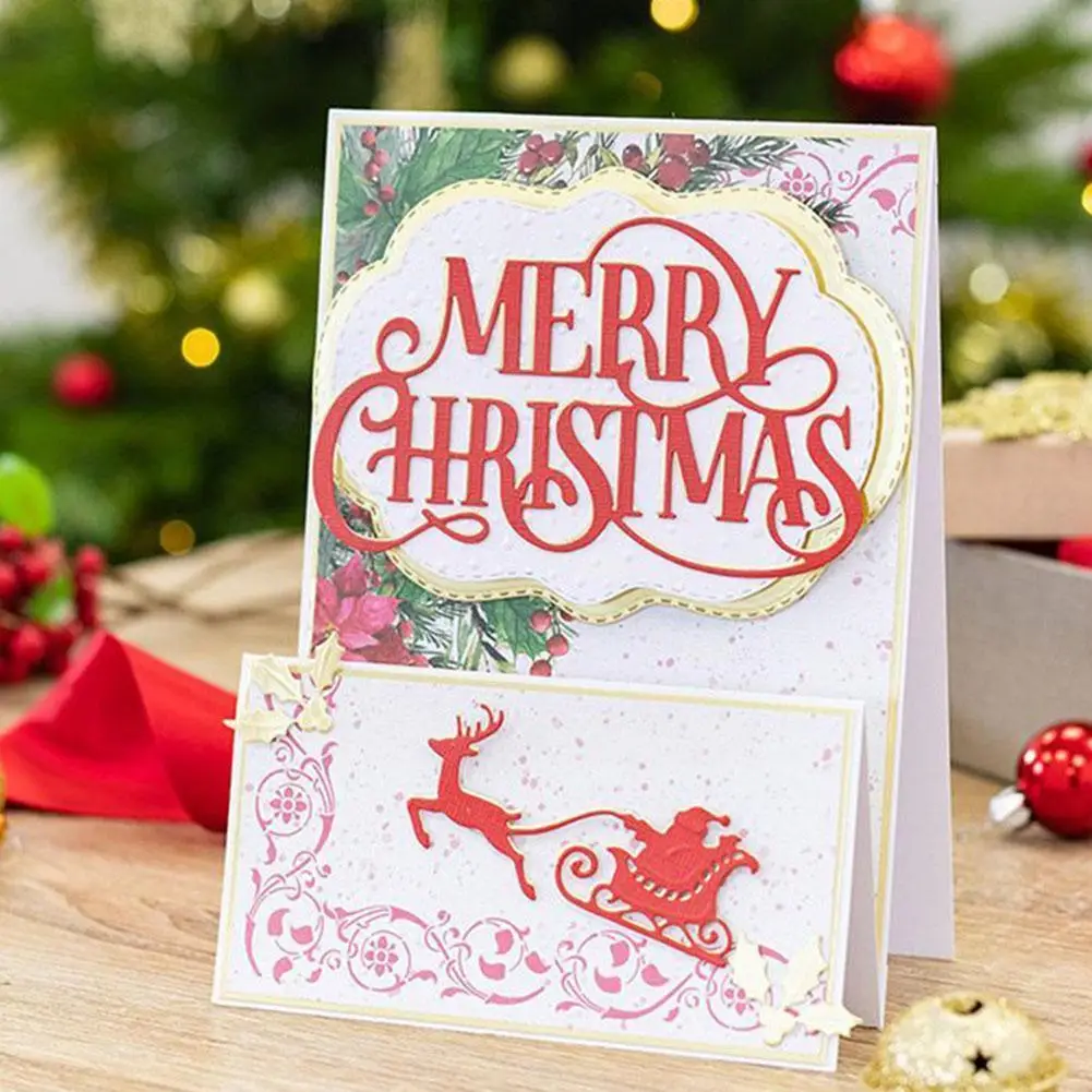 Craft Metal Cutting Dies Merry Christmas Cut Die Mold Stencil Die Decoration For DIY Scrapbooking Photo Album Craft Knife M V8M8
Craft Metal Cutting Dies Merry Christmas Cut Die Mold Stencil Die Decoration For DIY Scrapbooking Photo Album Craft Knife M V8M8