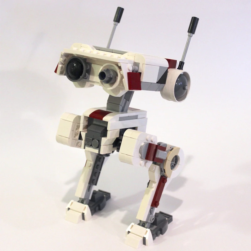 

NEW Star Robot Series Space Wars Fallen Order Fighter BD-1 MOC -33499 Tech Building Block Bricks Toy Model Birthday Xmas Gift