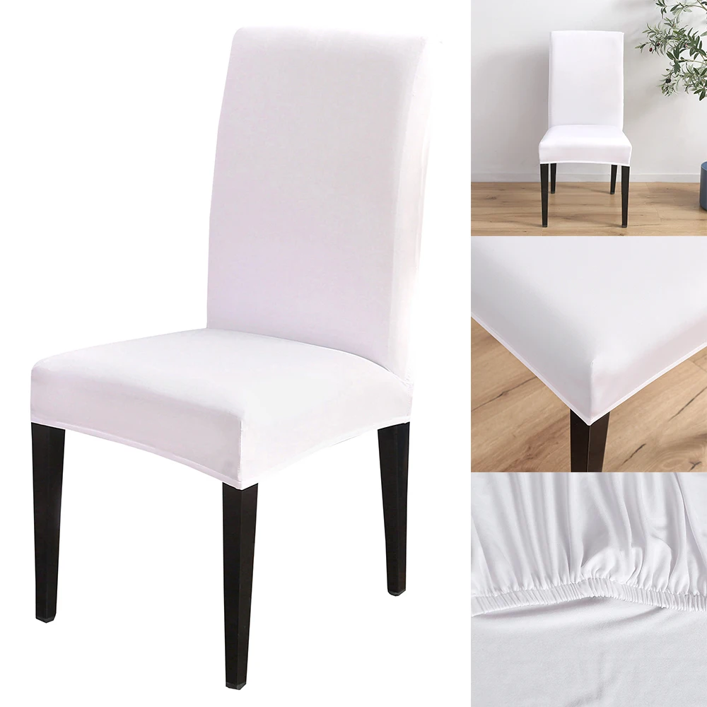 2Pcs Solid Color Stretch Chair Cover Spandex Universal Removable Dining Chair Protection Covers For Wedding Banquet Hotel
2Pcs Solid Color Stretch Chair Cover Spandex Universal Removable Dining Chair Protection Covers For Wedding Banquet Hotel