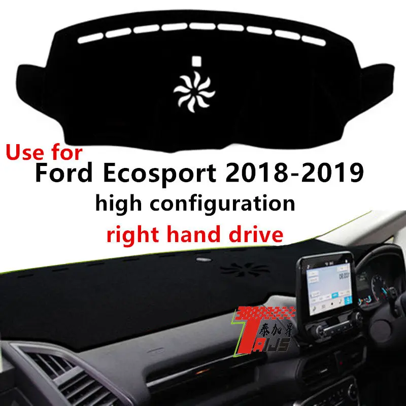 Taijs крышка приборной панели автомобиля с правым рулем для Ford Ecosport 2018-2019 высокая