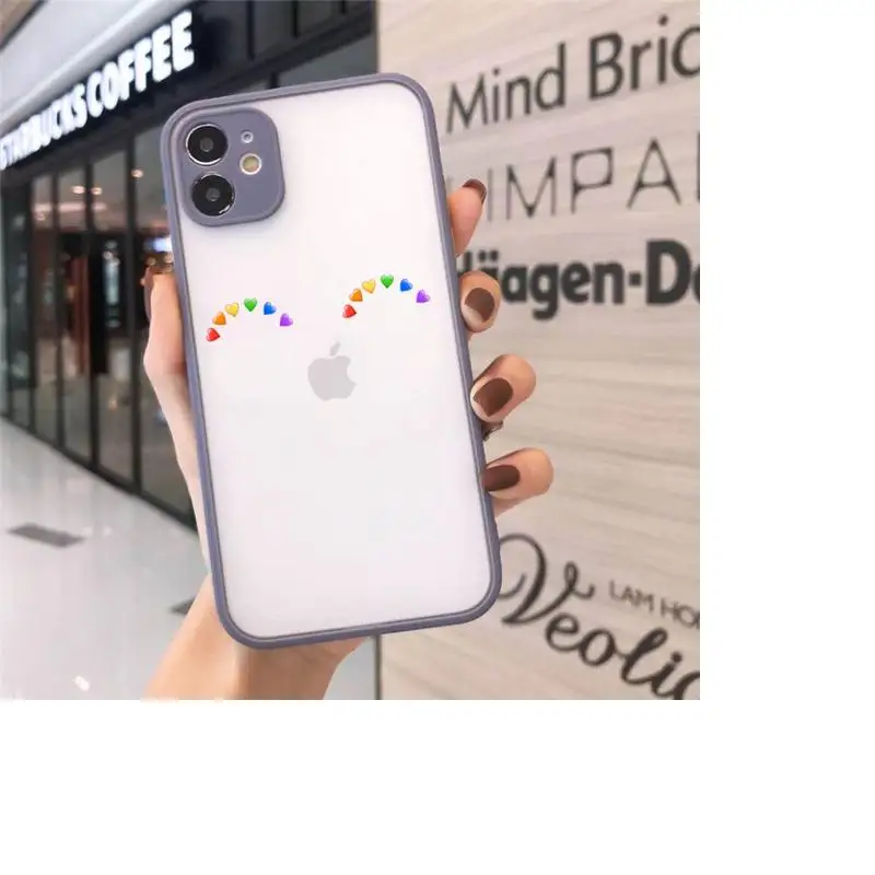 Cute Love Heart high quality Phone Cases matte transparent For iphone 7 8 11 12 plus mini x xs xr pro max cover
Cute Love Heart high quality Phone Cases matte transparent For iphone 7 8 11 12 plus mini x xs xr pro max cover